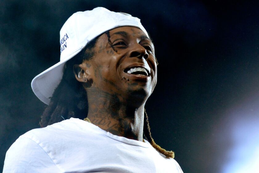 Lil Wayne performs in April at the Coachella Valley Music and Arts Festival.