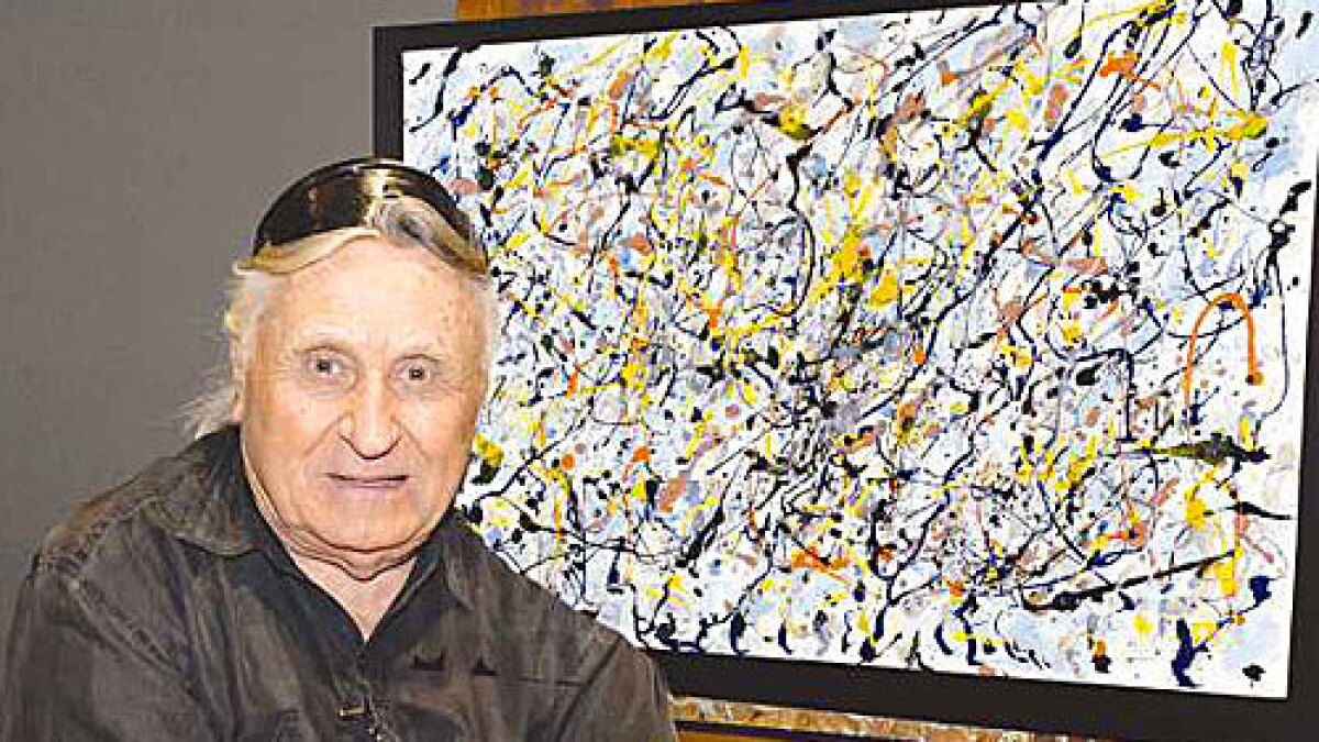 Paintings Could Be By Jackson Pollock Or Not Los Angeles Times