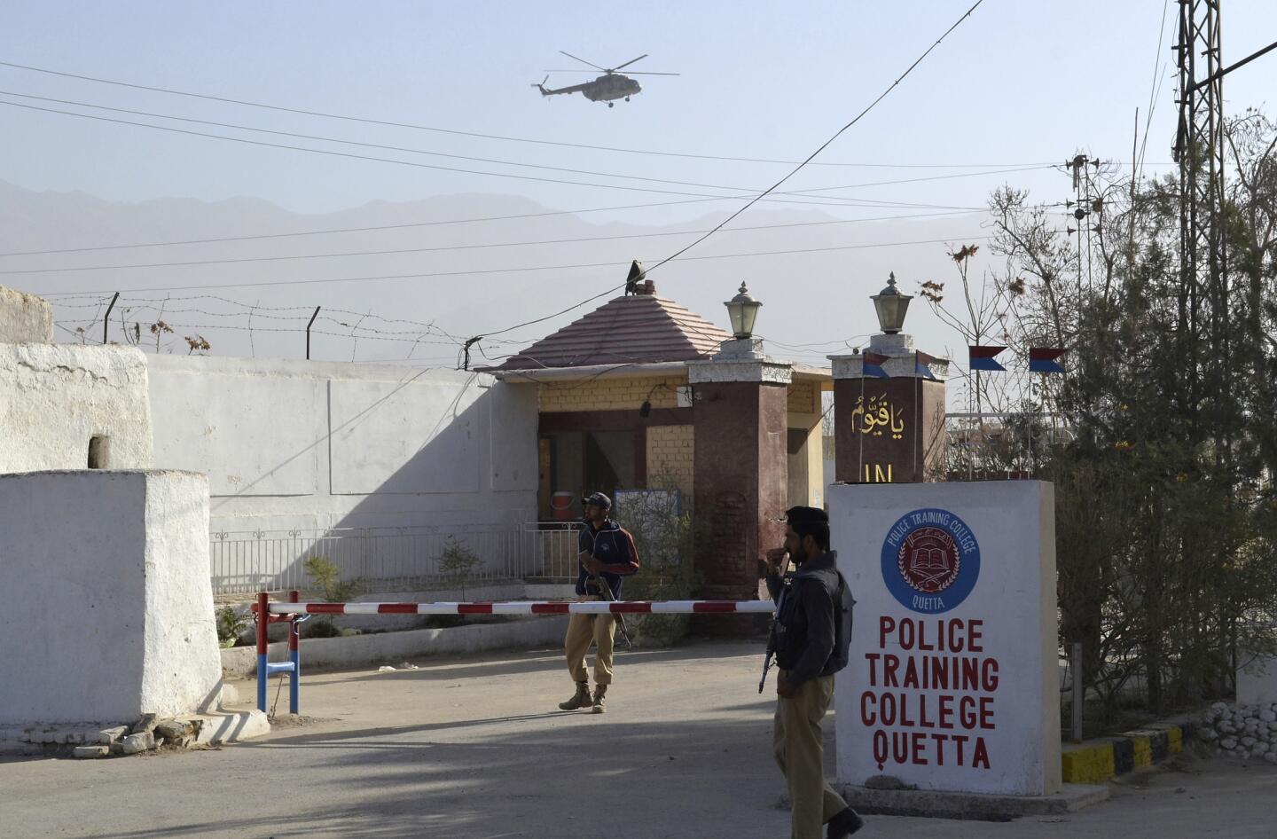 Pakistan police academy attack