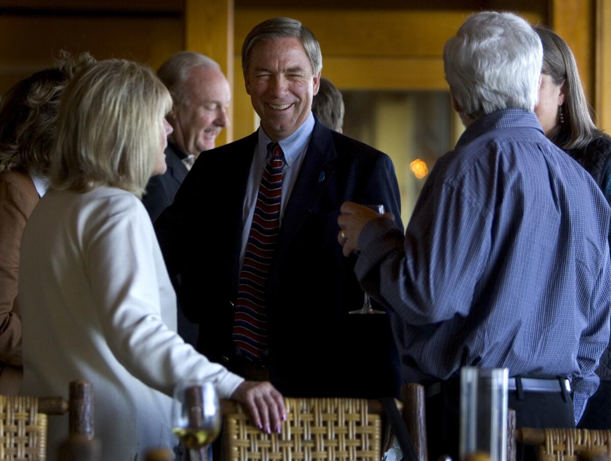 Doug Ose attends a fundraiser in the Tahoe City area during an unsuccessful 2008 campaign for Congress.