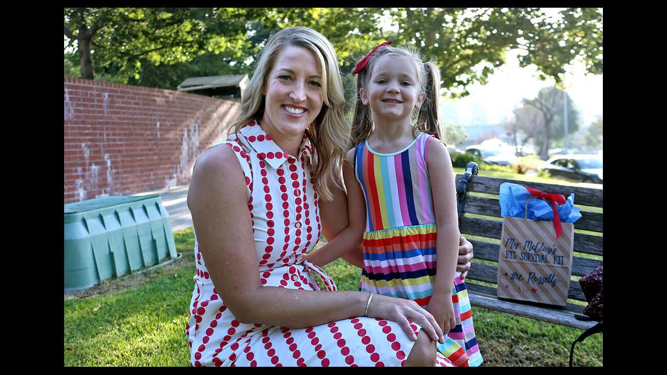 Photo Gallery: Paradise Canyon Elementary first day of school 2018 with new principal