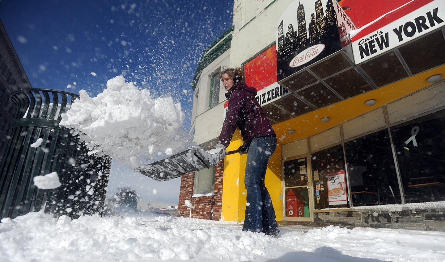 Snowstorm in the East