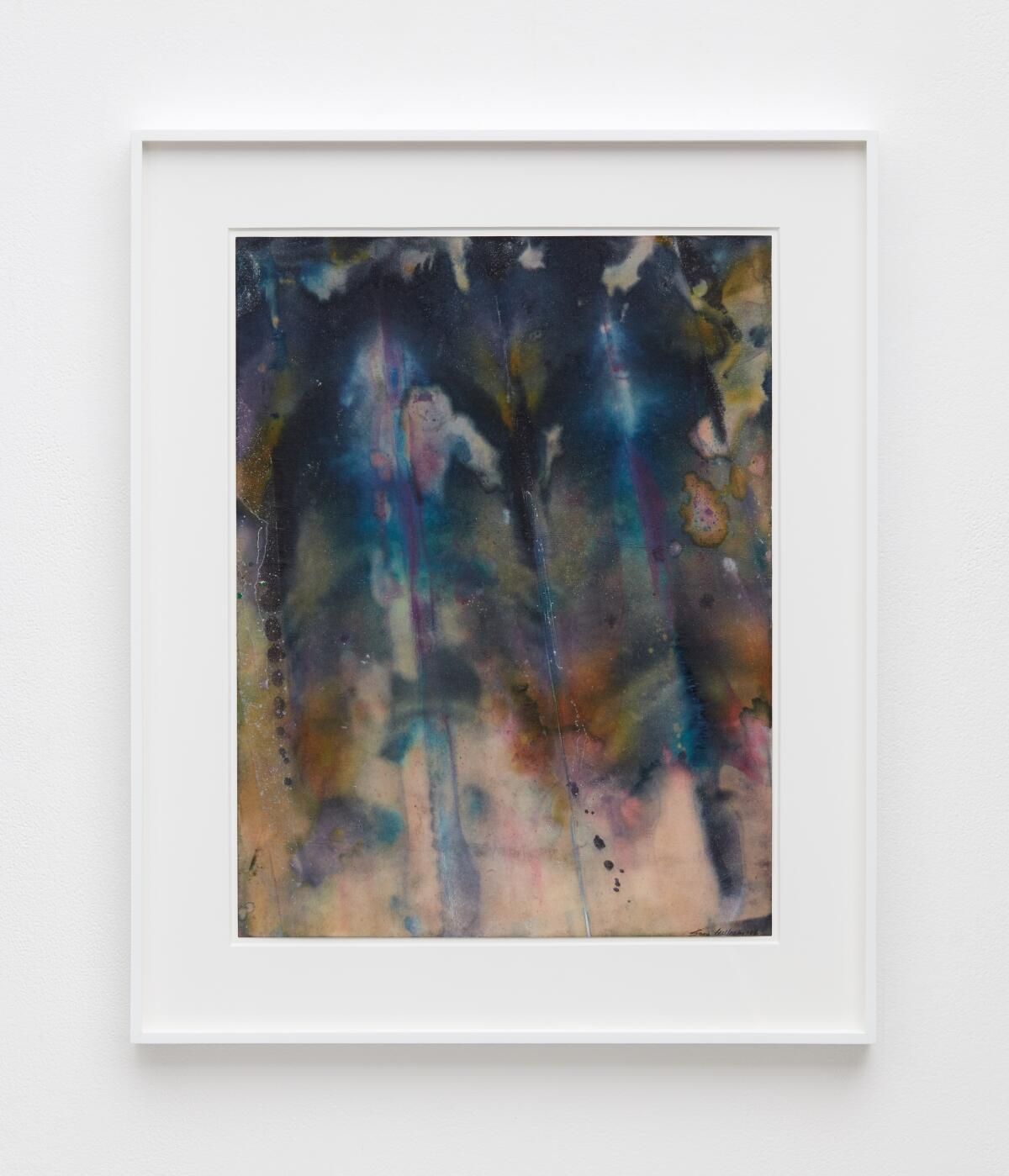 An untitled 1968 watercolor by Washington Color School painter Sam Gilliam is a recent acquisition by the UCLA Hammer Museum.