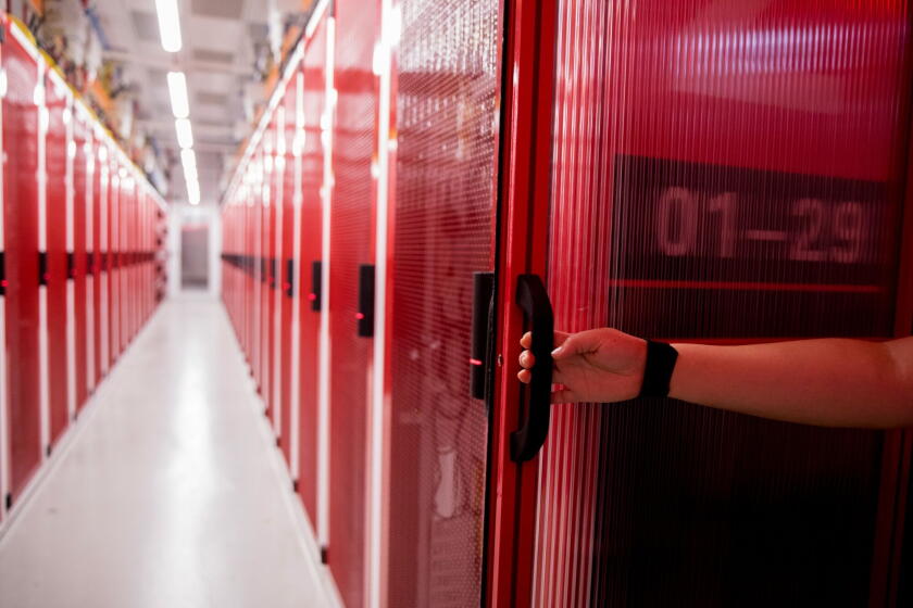 A data center in Australia.