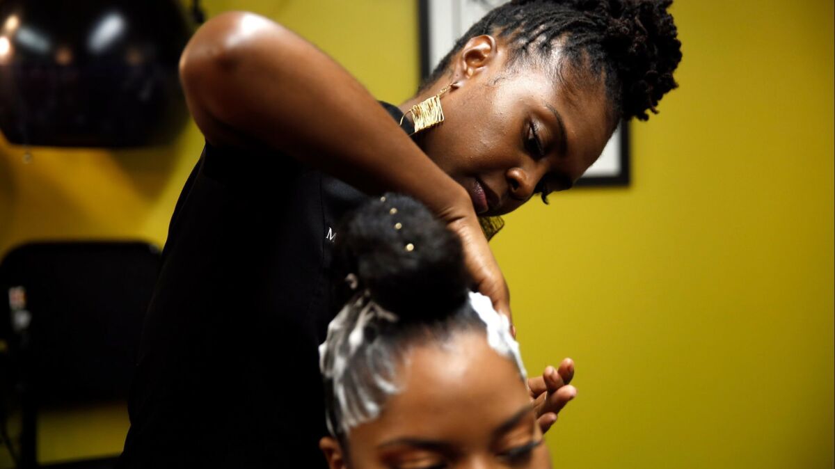 California set to be first state to protect black people from natural hair  discrimination - Los Angeles Times