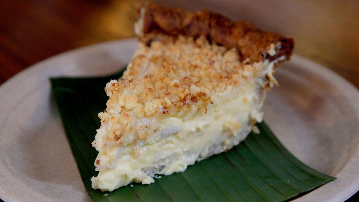 The buko pie from Sari Sari Store at Grand Central Market.