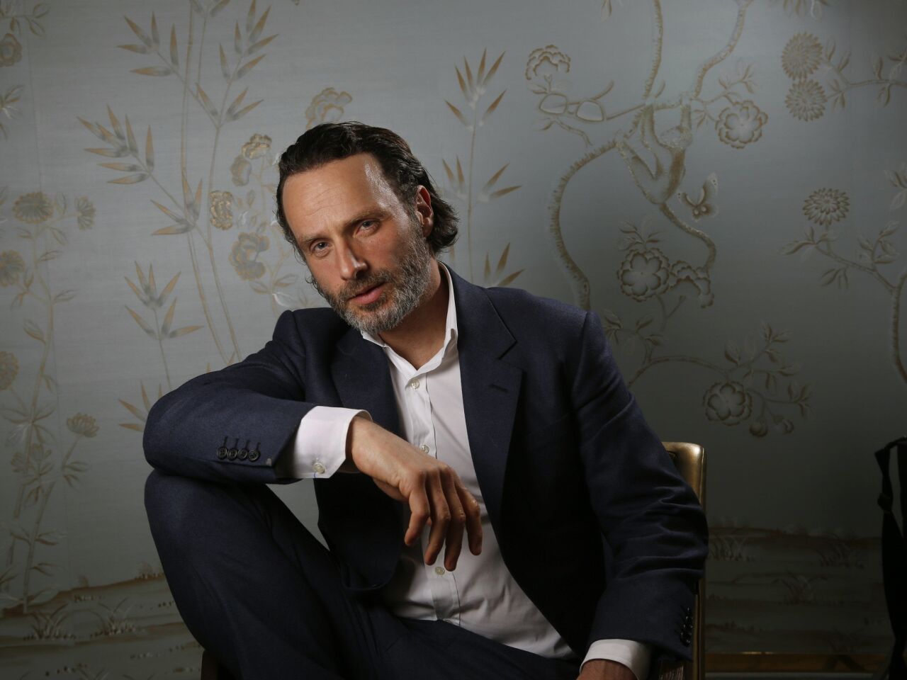 Andrew Lincoln of "The Walking Dead" talks about the incredible popularity of the series and why the television academy can't seem to wrap its arms around a genre TV show about zombies.