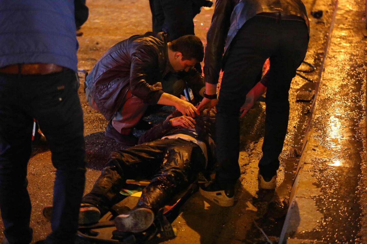 Bombing in Ankara, Turkey