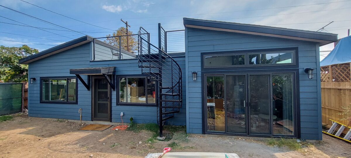 A finished granny flat in North Park 