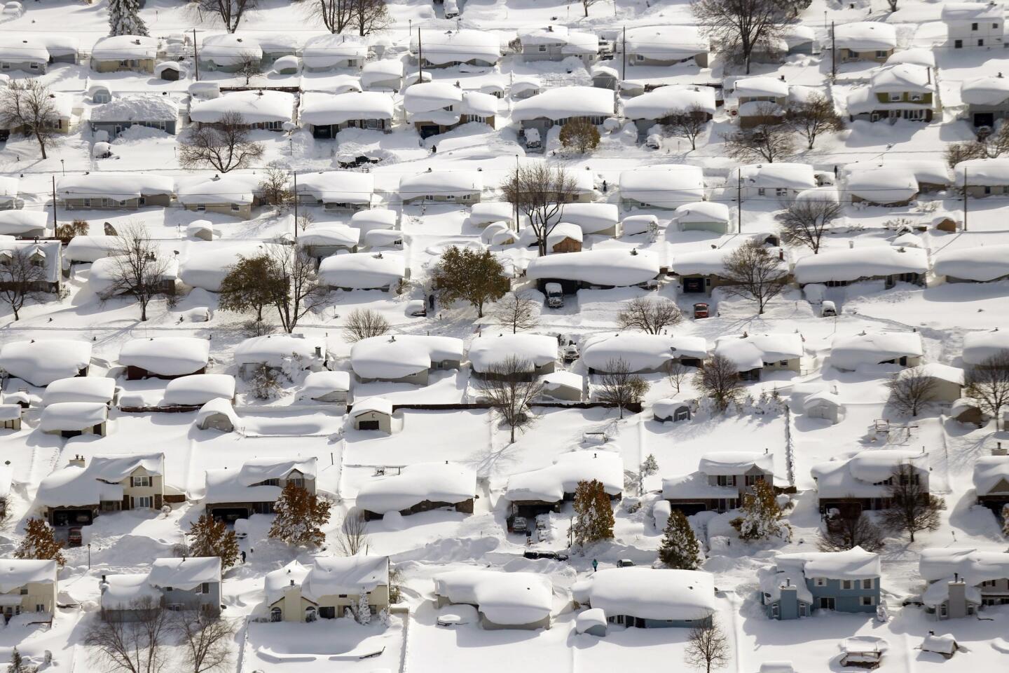 Snowstorm in the East