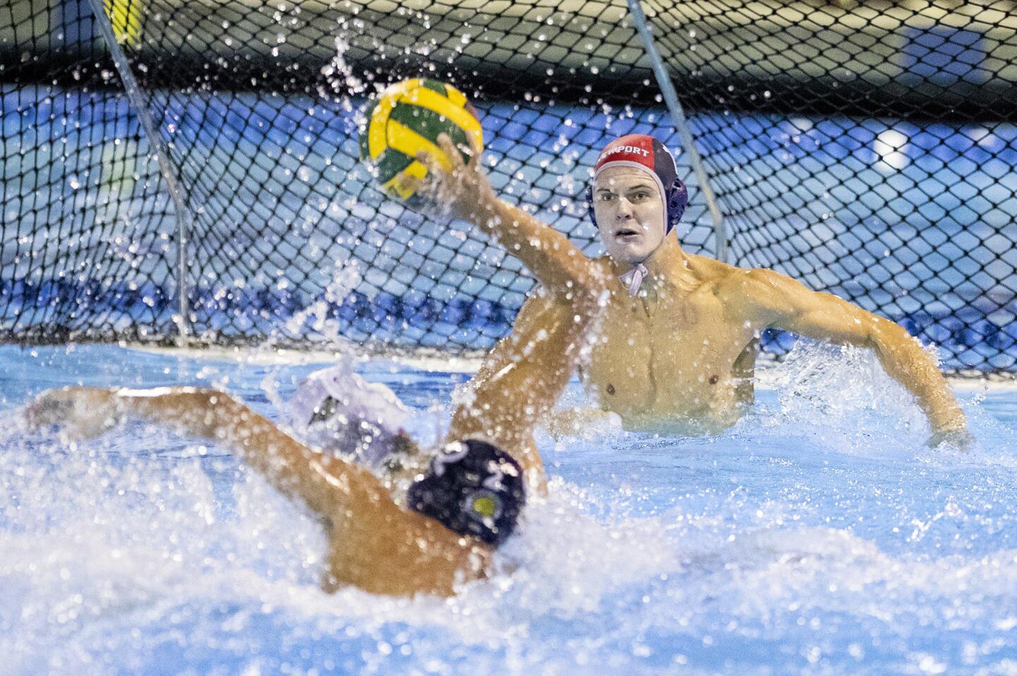 Photo Gallery: Newport Harbor vs. Oaks Christian in boys’ water polo