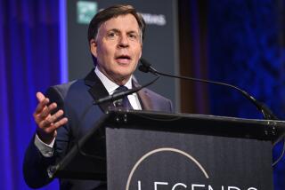 Bob Costas speaks on stage during the International Tennis Hall of Fame Legends Ball on September 10, 2022