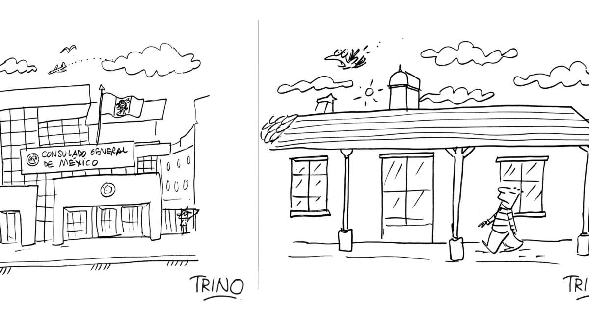 El famoso caricaturista Trino está en la ciudad para la Comic-Con y la gran inauguración de Casa México