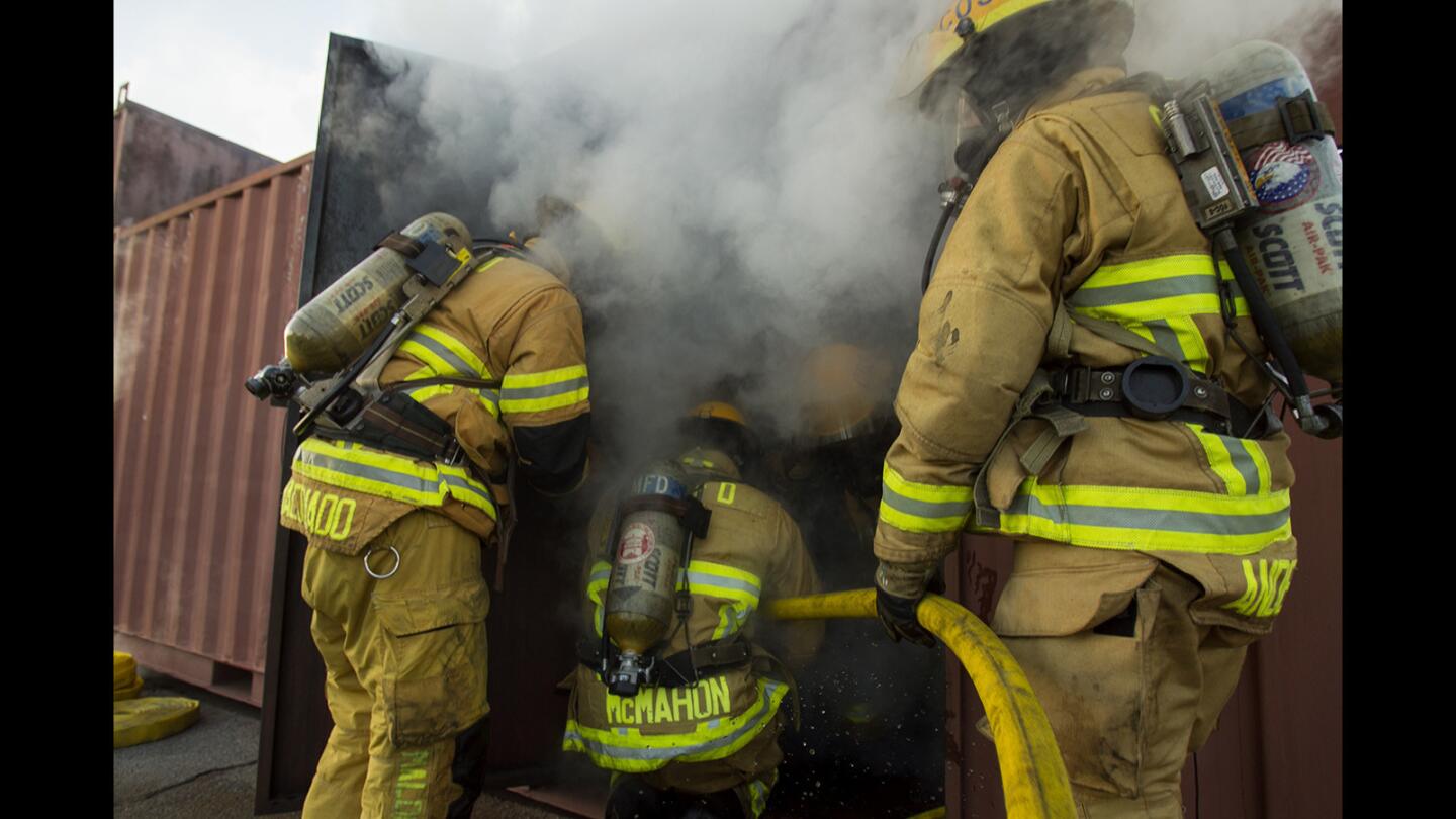 Photo Gallery: Costa Mesa Fire Department training