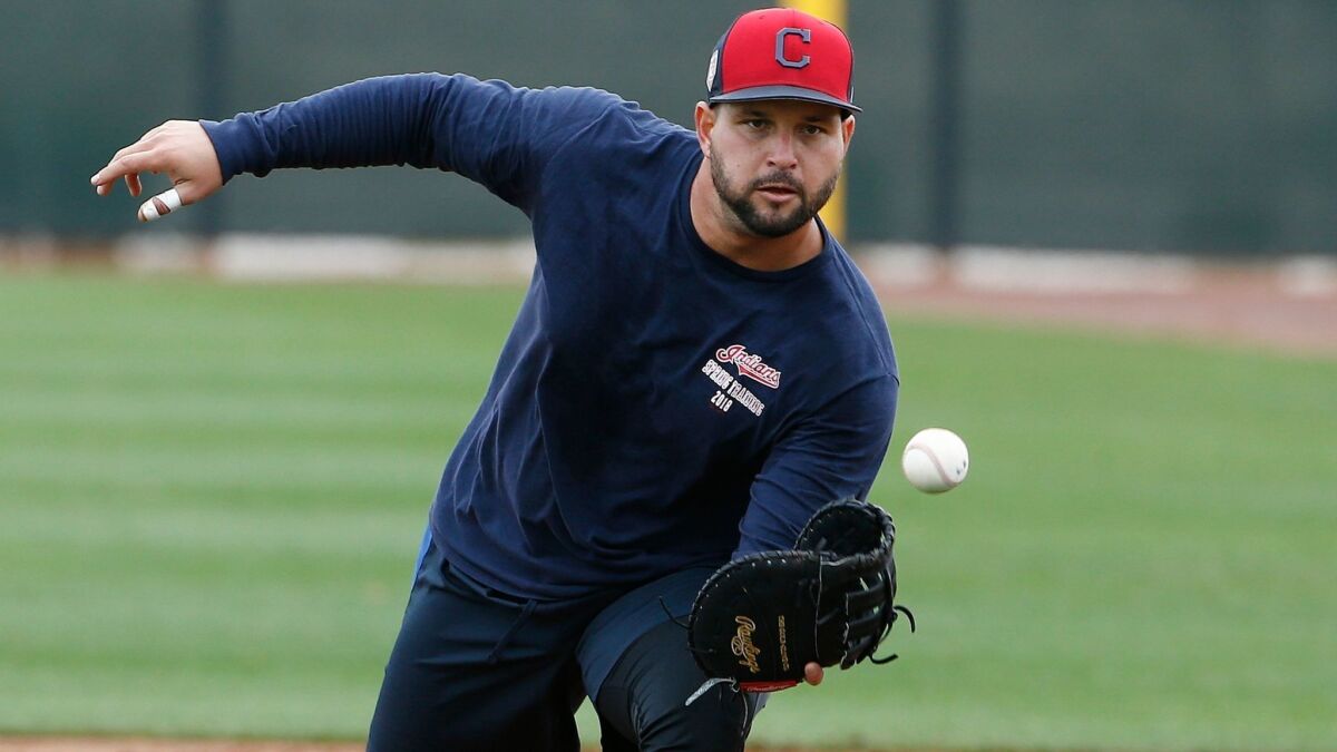 Unable to produce big power numbers, new Indians first baseman Yonder Alonso altered his swing last season. After hitting just 39 home runs in his first seven seasons, Alonso connected for 28 last year in 142 games for Oakland and Seattle.