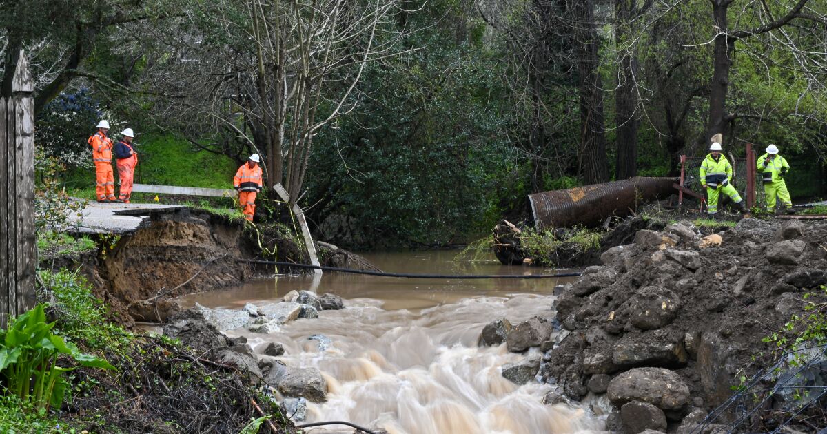 Communities along Central Coast to southern Sierra hit hardest by latest storm