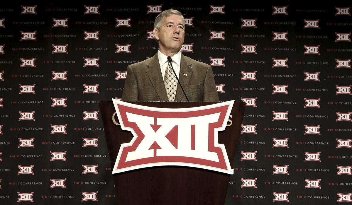 Big 12 Conference Commissioner Bob Bowlsby has been a leading proponent of the five power football conferences getting more autonomy from the NCAA membership.