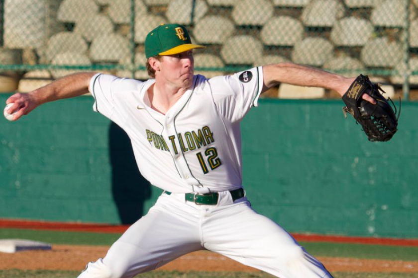 Point Loma Nazarene starting pitcher Dylan Miller allowed three homers and eight runs in first three innings against Rollins.