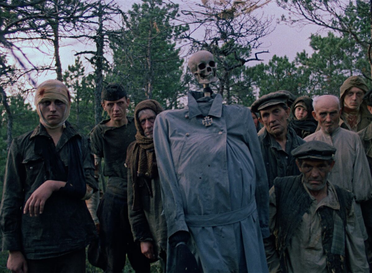 A scene from the movie "Come and See."