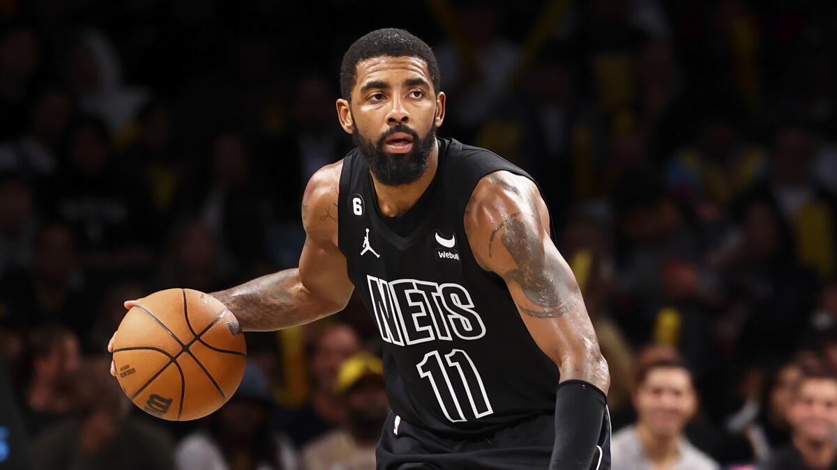 Kyrie Irving returns to the Brooklyn Nets after serving 8-game