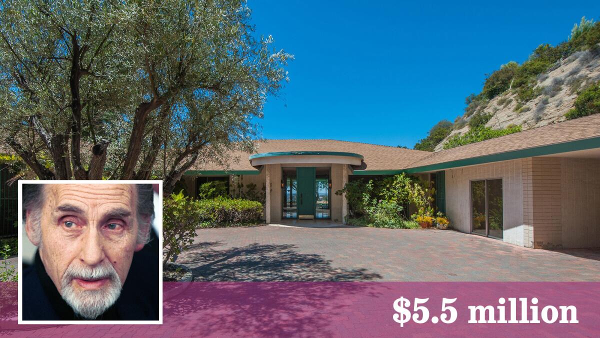 Sid Caesar's longtime home in Beverly Hills had been listed at $4.25 million.