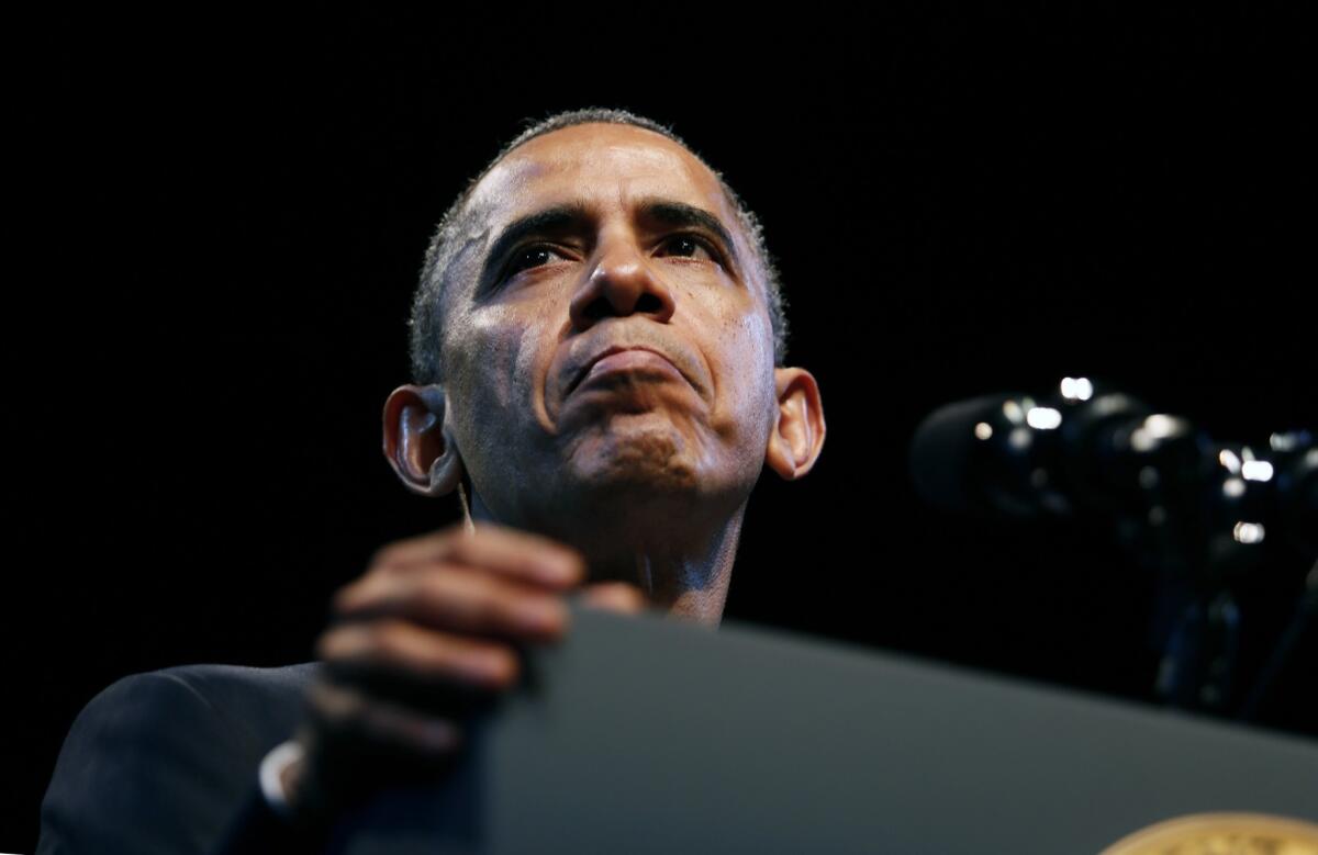 President Obama speaks on economic inequality at the Center for American Progress in Washington, D.C.