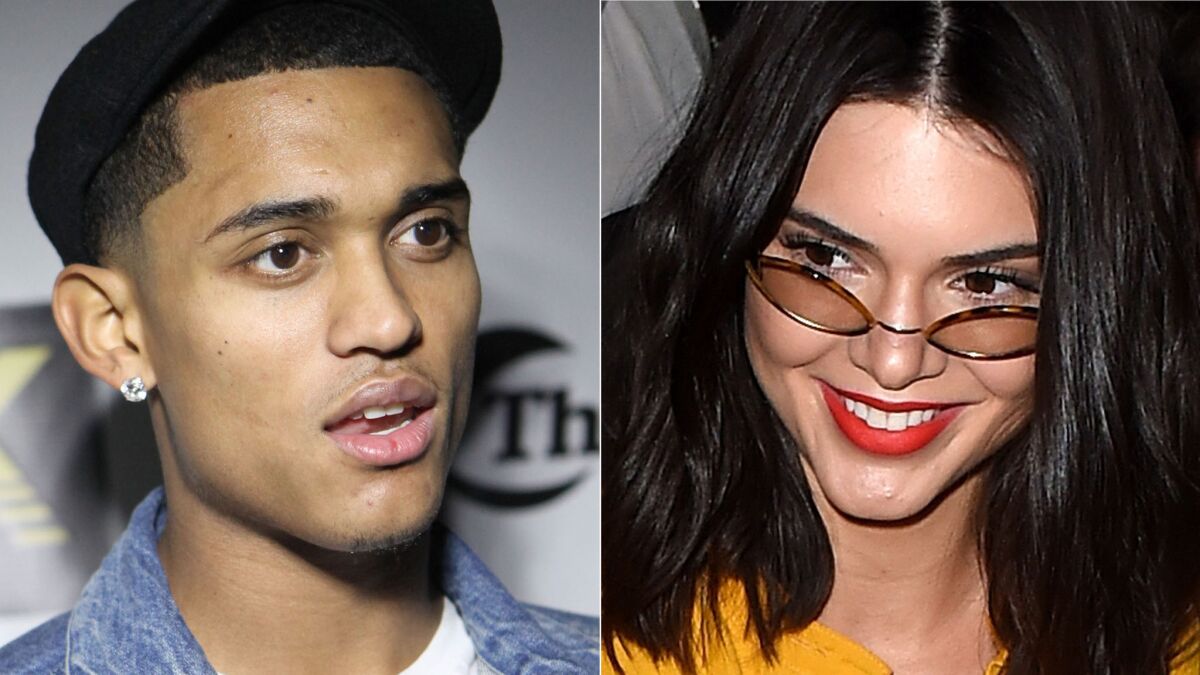 Bliv oppe At give tilladelse Primitiv Kendall Jenner, Lakers' Jordan Clarkson said to be dating, 'casually' - Los  Angeles Times