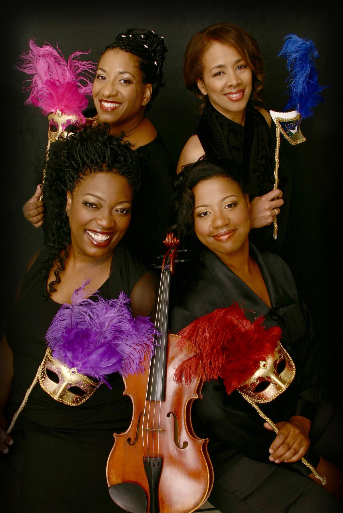 The Marion Anderson String Quartet will perform May 3 in Escondido.