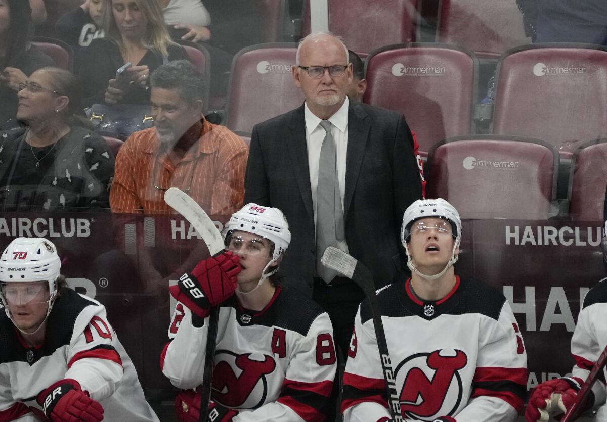 Devils coach Lindy Ruff has been given a multi-year contact extension on  the eve of the season - The San Diego Union-Tribune