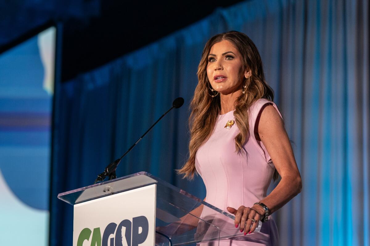 Under fire for shooting dog, S.D. Gov. Noem describes 'hard decisions ...