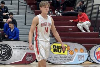 Mater Dei sophomore Luke Barnett decided to play for the Monarchs instead of his father, Aliso Niguel coach Keith Barnett.