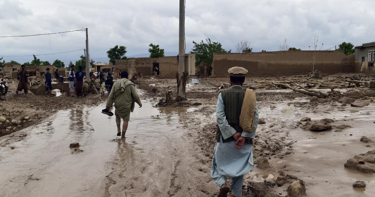 According to the UN, over 300 people die in flash floods in Afghanistan following heavy rain