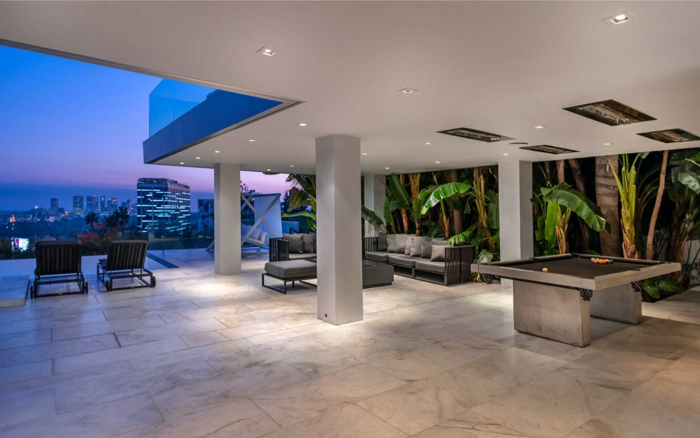 The billiards room.