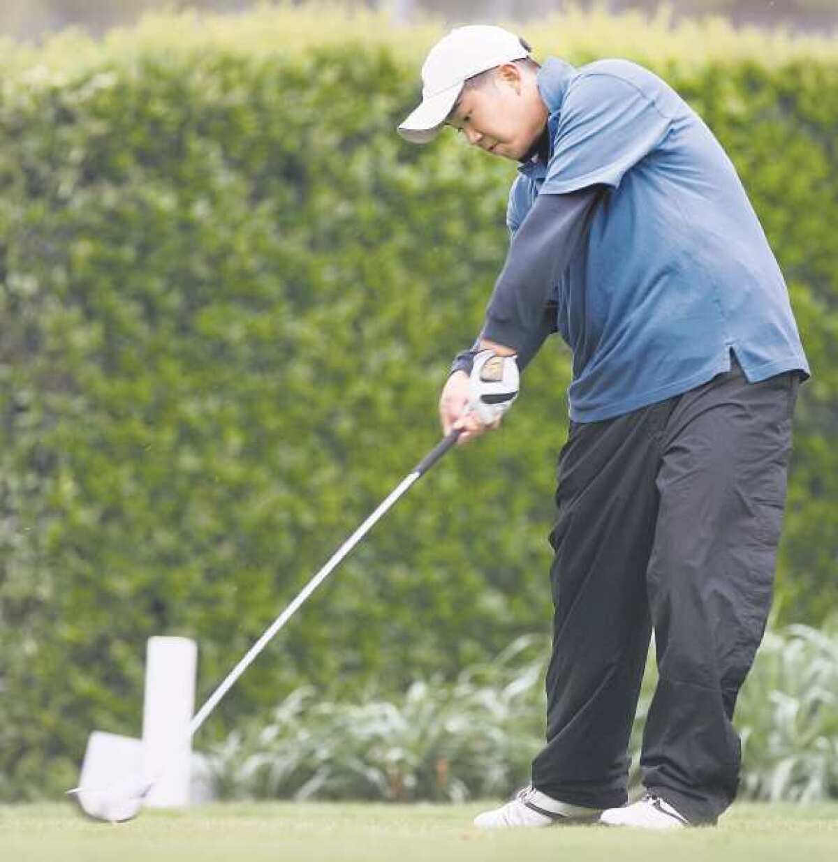 AHChIVE PHOTO: Crescenta Valley High graduate John Huh is preparing for his first Masters experience.