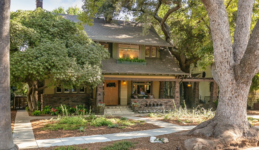 The charming Craftsman features a tree out front that Crispin Glover's character climbed in 'Back to the Future.'