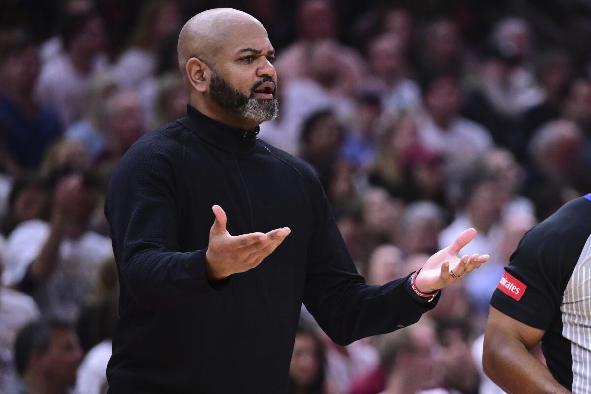 Cavaliers fire coach J.B. Bickerstaff despite some progress and getting to  second round of playoffs - The San Diego Union-Tribune