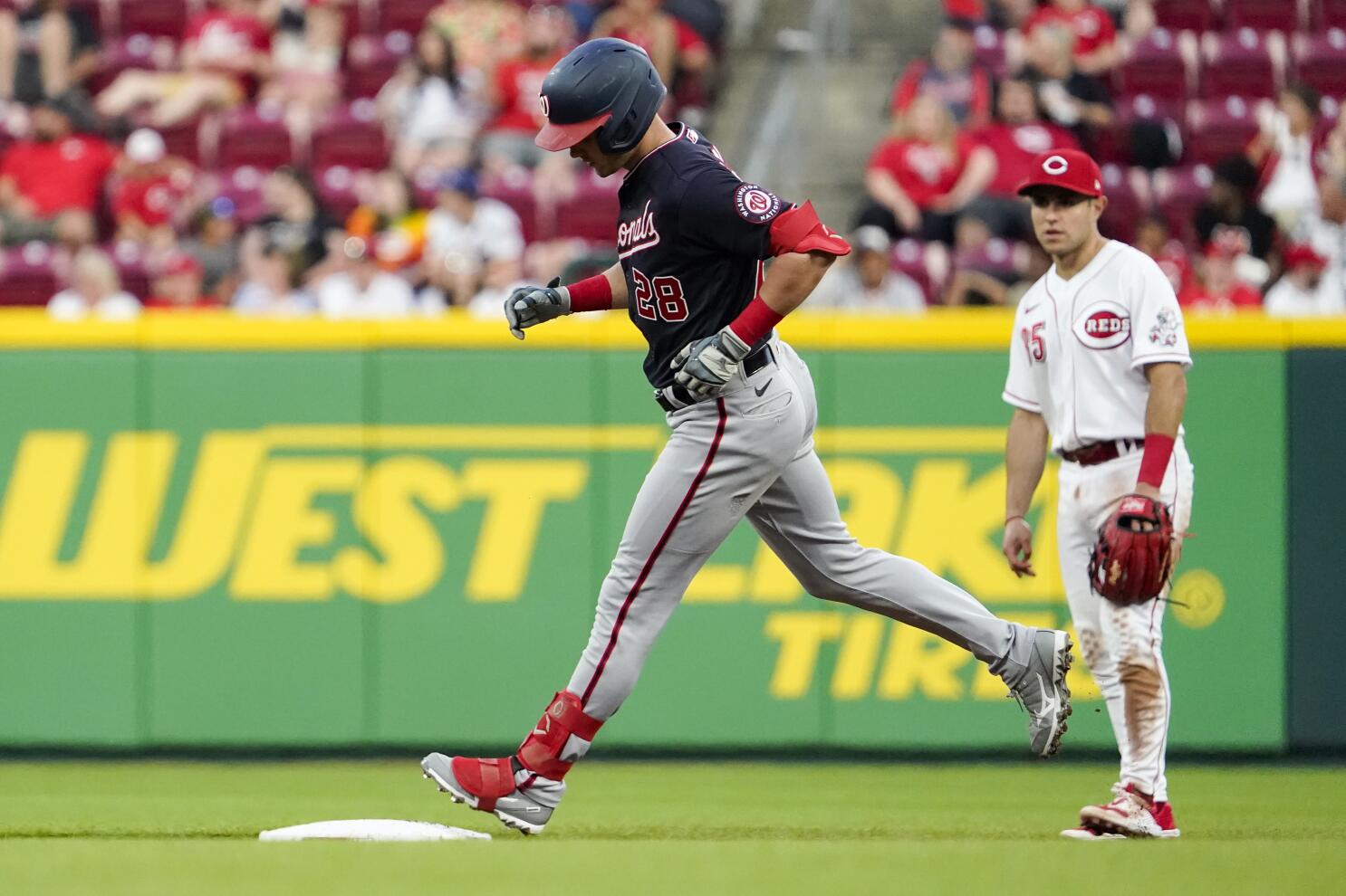 Kyle Schwarber having a blast as Nationals' leadoff hitter, smashing 12th  homer in 10 games - The Boston Globe