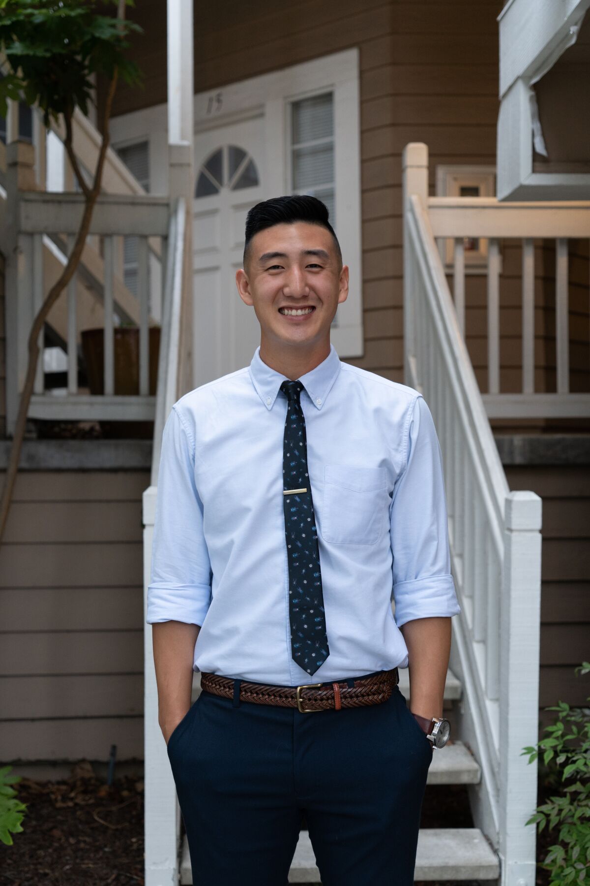 Teacher Ted Kim of The Preuss School at UC San Diego has won the 2021 Charter Star "Outstanding Innovator" award.
