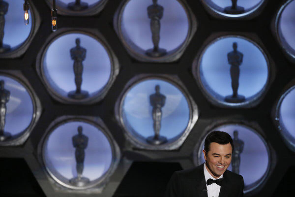 Oscar host Seth McFarlane is rumored to be first in line for IMAX's first in-home movie system.