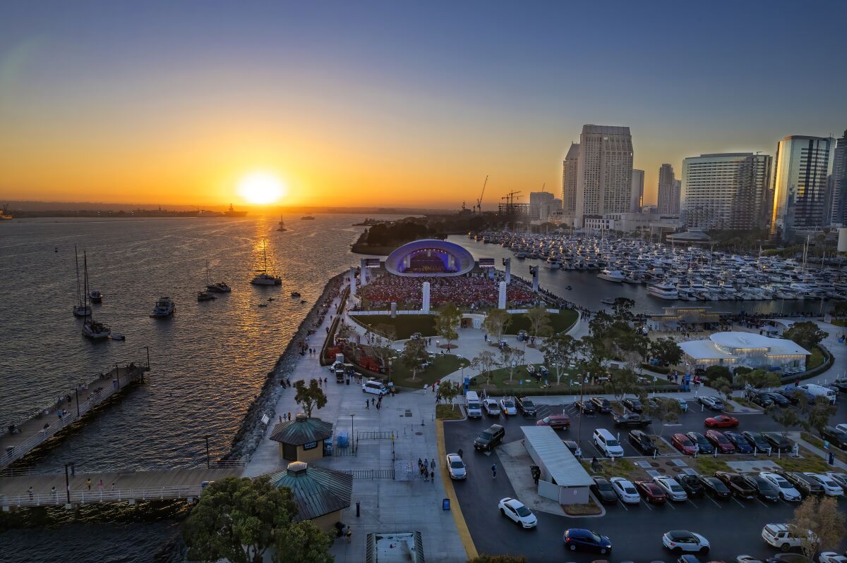 Summer concerts kick off at The Rady Shell at Jacobs Park on Saturday, June 25, 2022 in San Diego, CA.