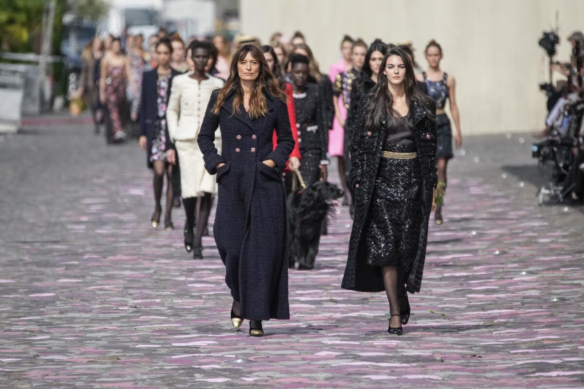 Chanel couture makes a subdued ode to Parisian elegance in fall