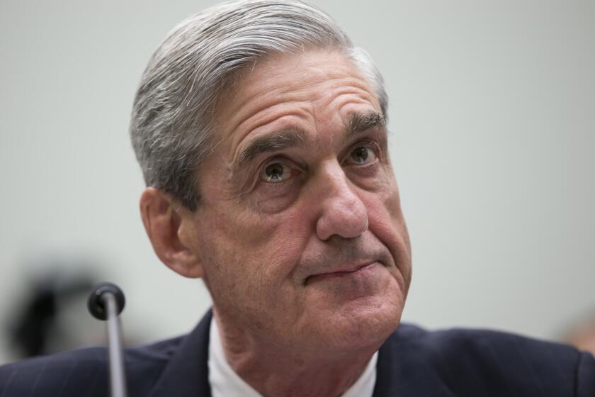 In a photo taken Thursday, June 13, 2013, the House Judiciary Committee hears from then-FBI Director Robert Mueller as it holds an oversight hearing on the Federal Bureau of Investigation, on Capitol Hill in Washington, Thursday, June 13, 2013. (AP Photo/J. Scott Applewhite)