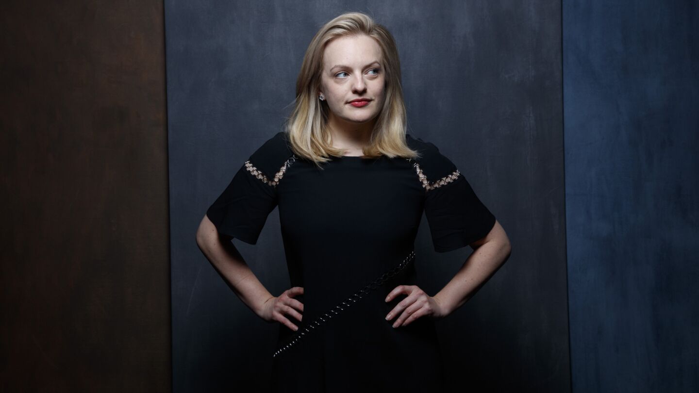 Actress Elisabeth Moss, from the film "The Square."
