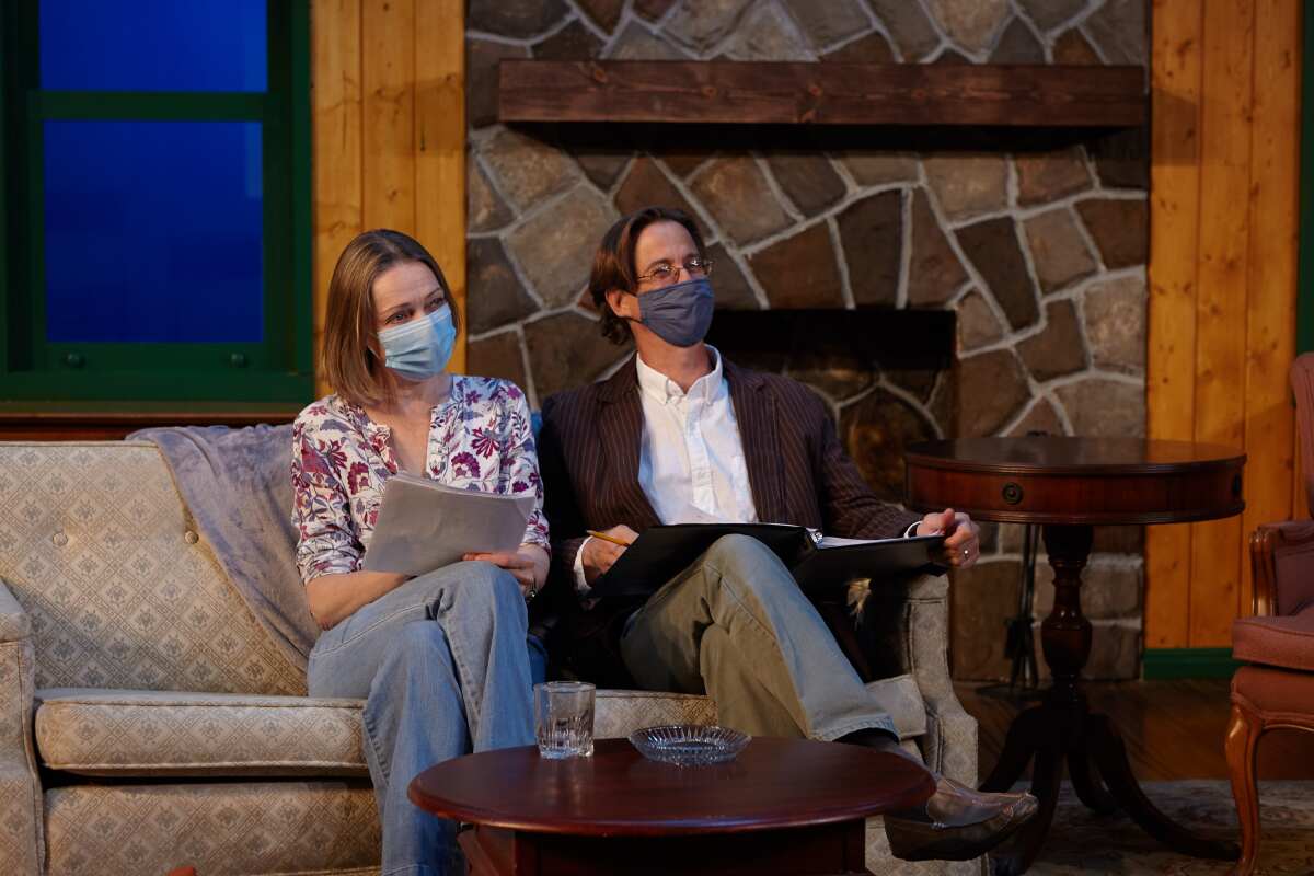 North Coast Rep premieres "Same Time, Next Year" on Oct. 21 online. The filmed play features Kate McNichol and Bruce Turk.