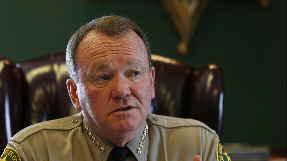 Sheriff Jim McDonnell has raised $586,000 ahead of the primary Tuesday. A challenger is supported by about $740,000.
