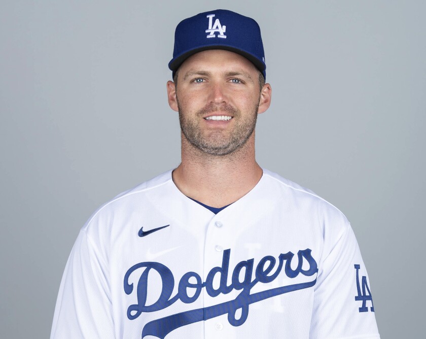 Matt Davidson of the Los Angeles Dodgers 