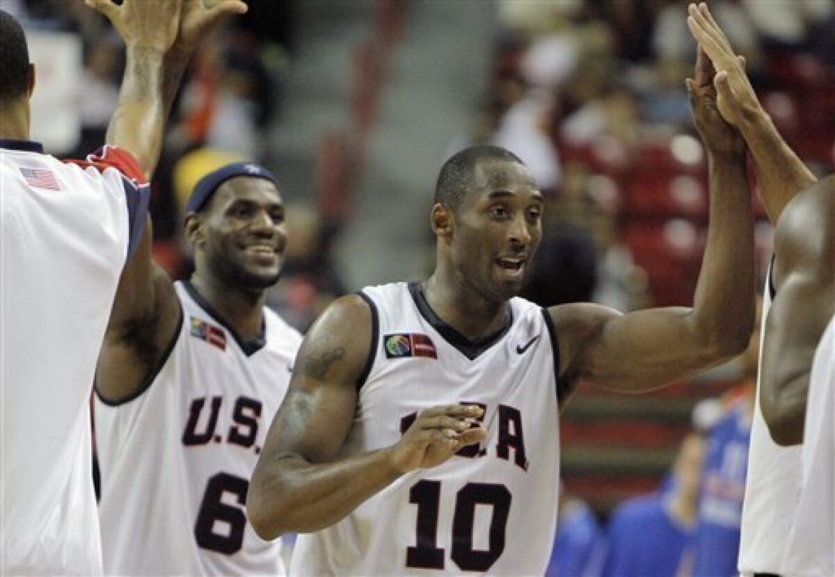 London Olympics: An emotional Kobe Bryant leads the Americans to