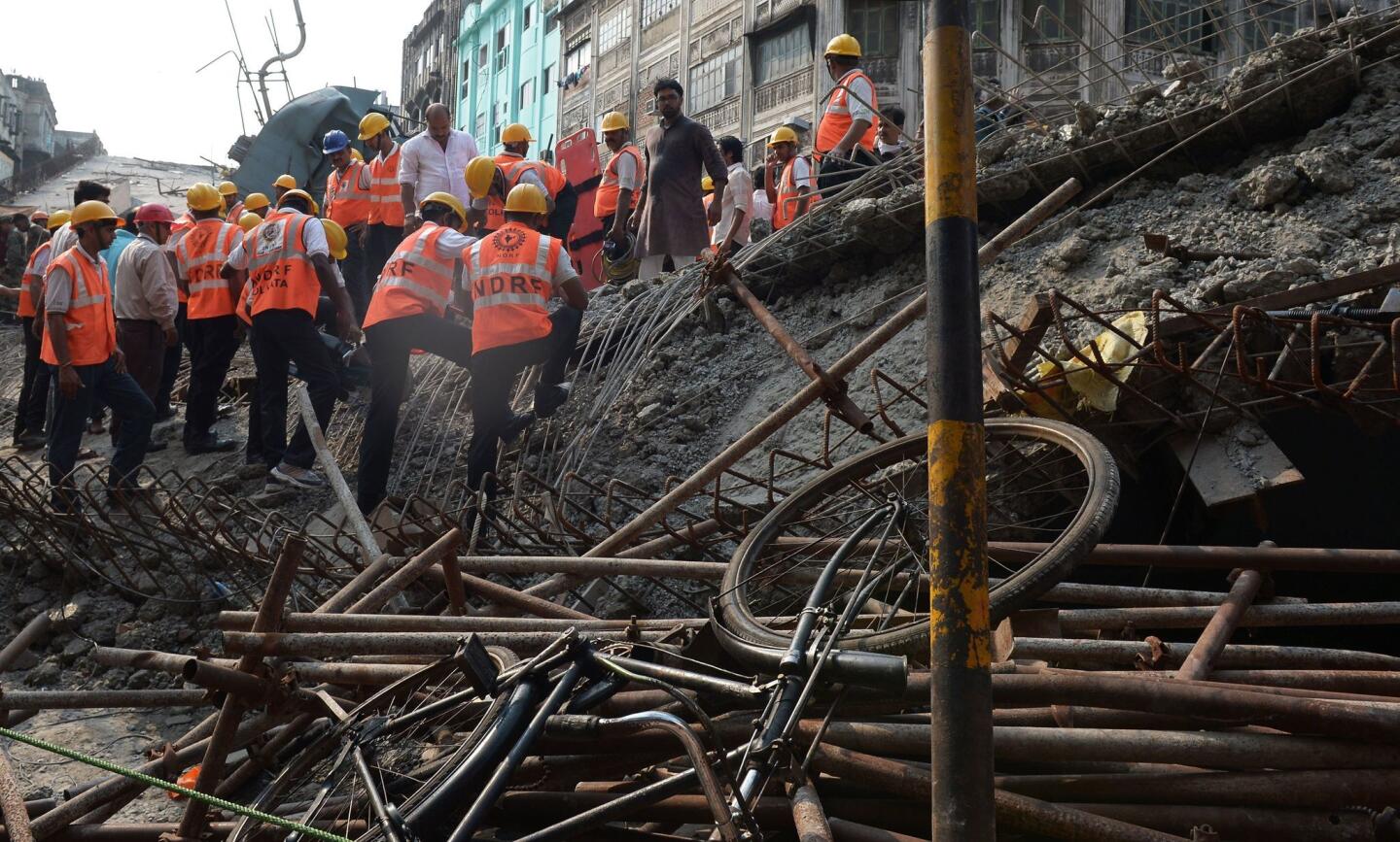 Kolkata overpass collapse