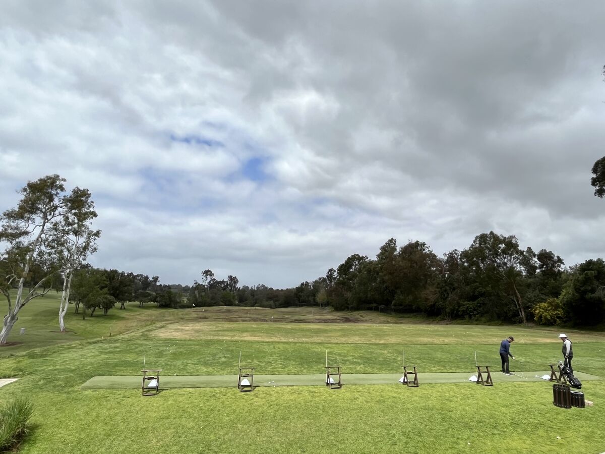 The driving range will be updated in phase three of the RSF Golf Club renovation.