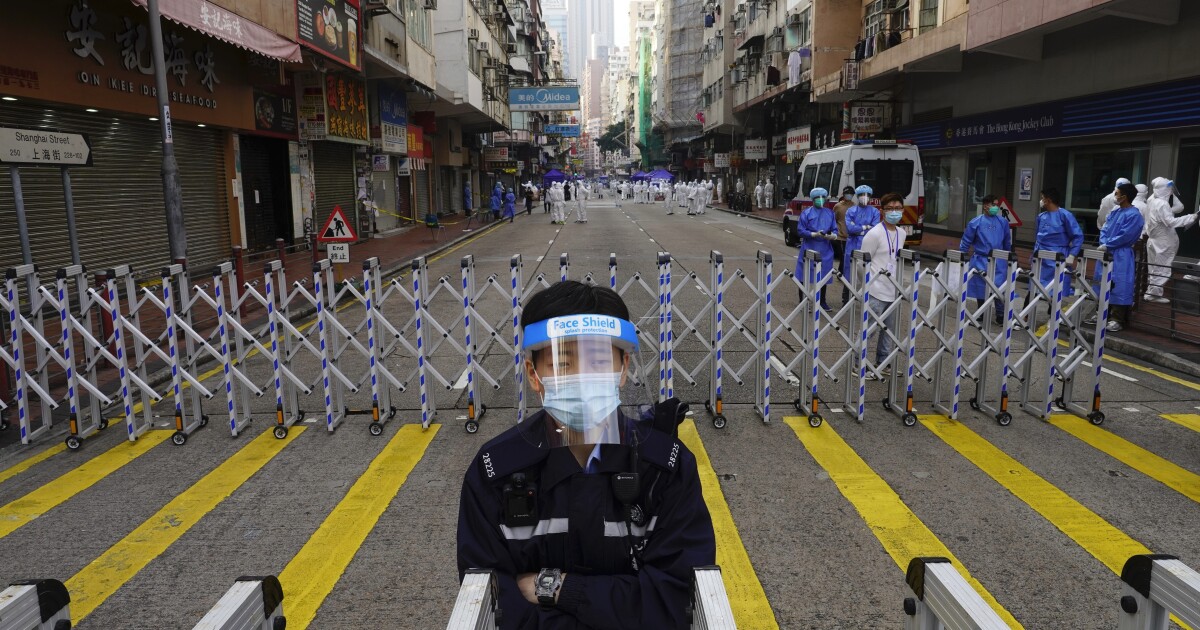 Thousands of Hong Kongers jailed for containing coronavirus